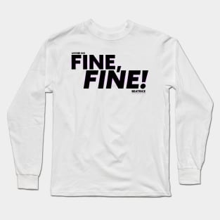 Warrior nun fine Long Sleeve T-Shirt